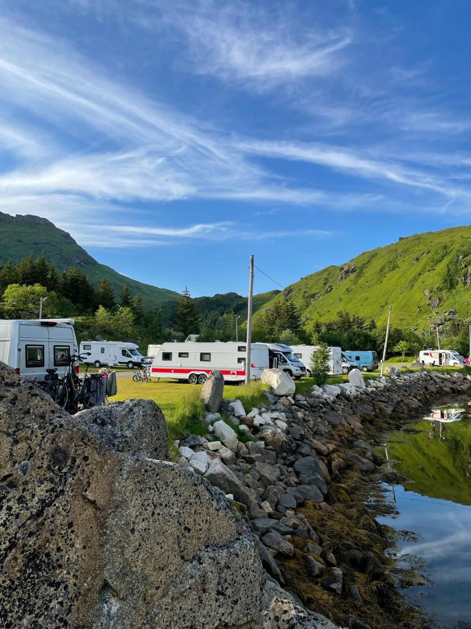 Brustranda Fjordcamping Valberg Εξωτερικό φωτογραφία